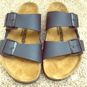 Navy Blue Birkenstocks